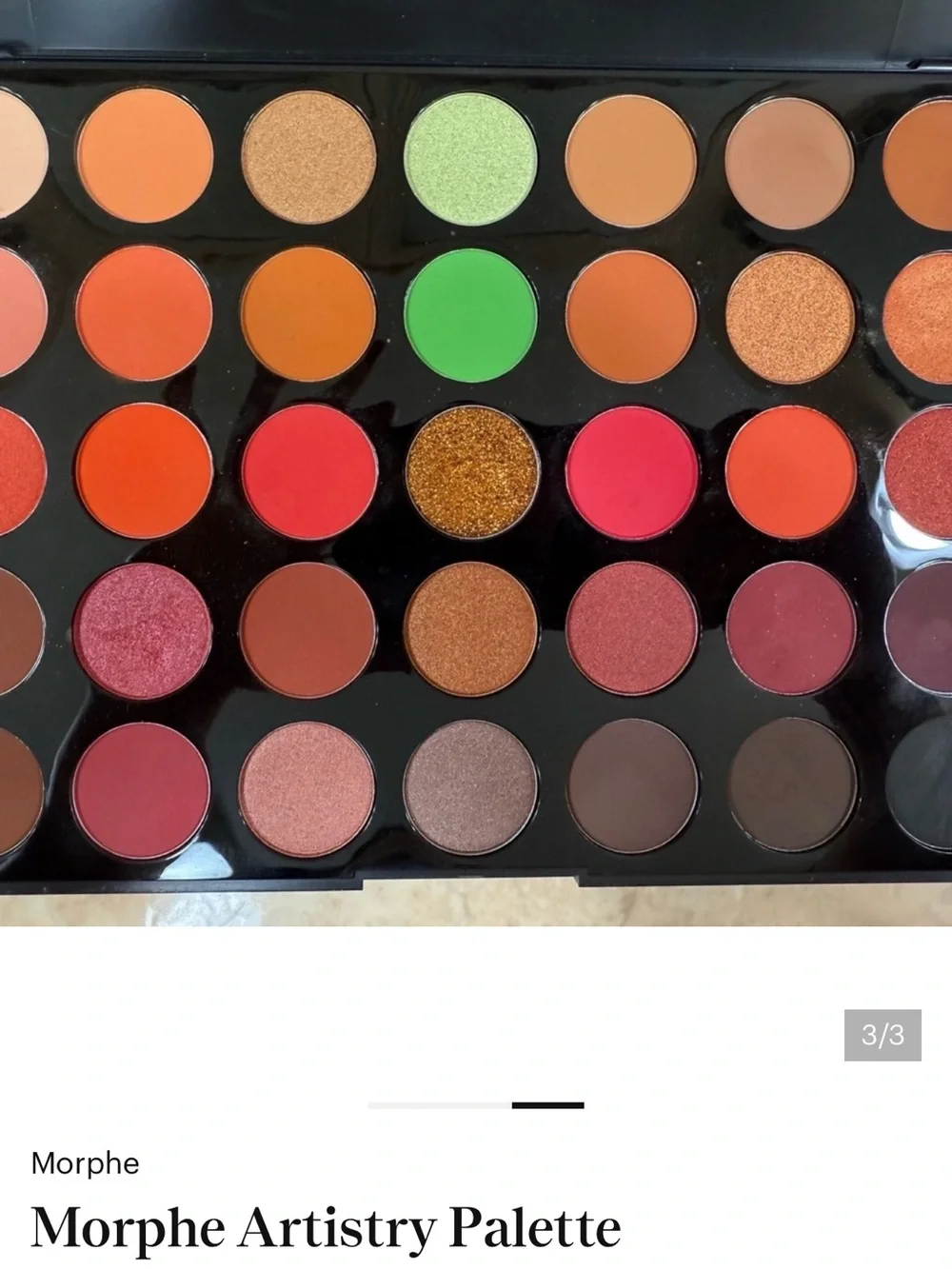 Morphe 3503 Fierce by Nature eyeshadow palette